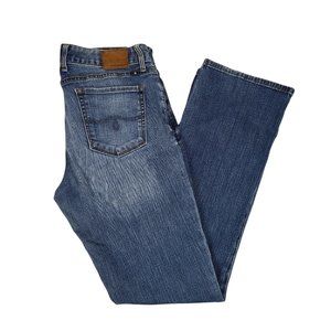 Lucky Brand Women's Lolita Boot Jeans Size 8 Mid Rise Blue Stretch Denim